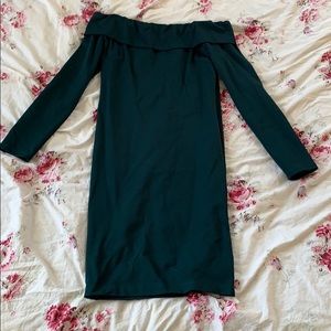 Off the shoulder dress